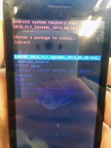 Как прошить FLY i4490